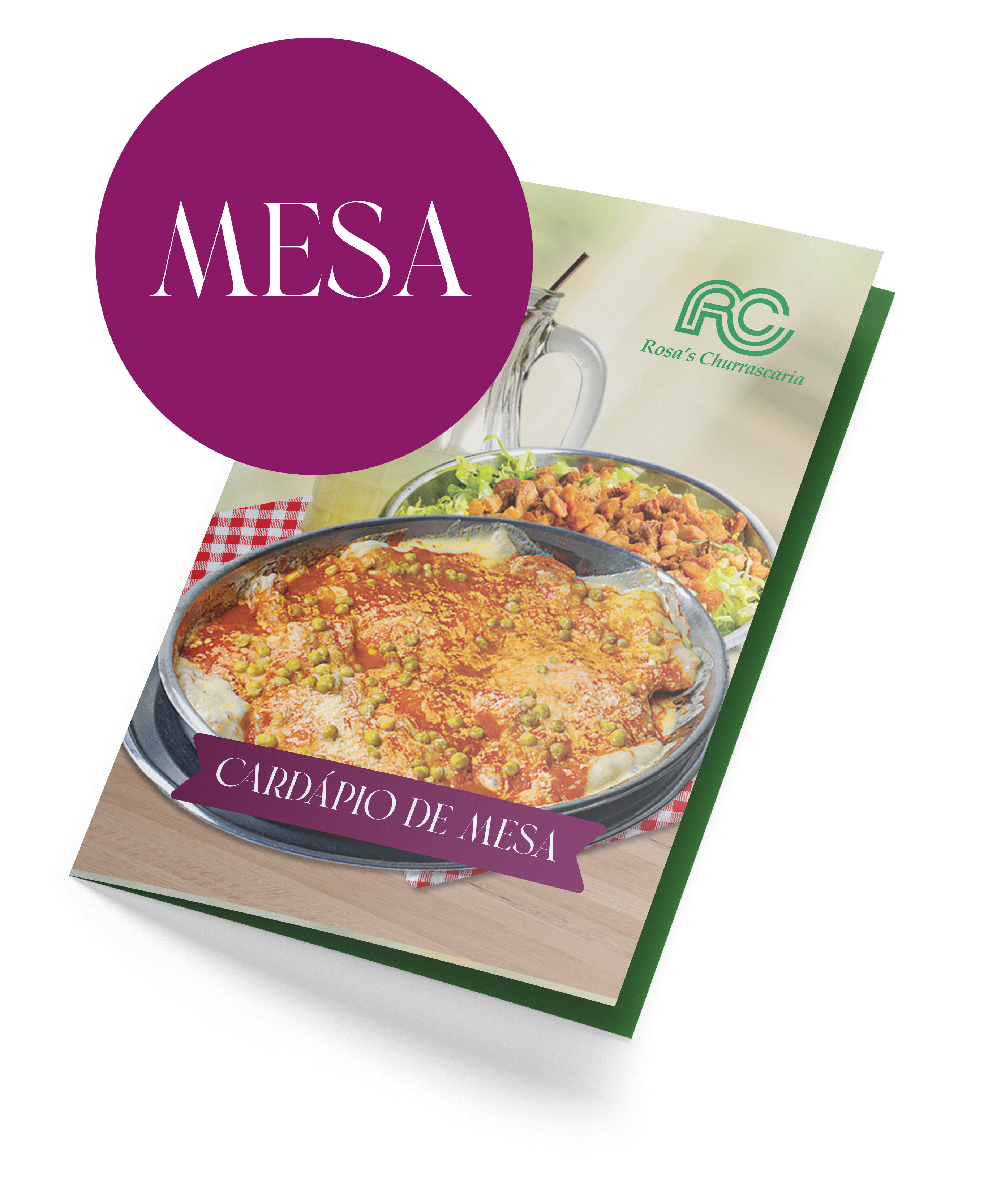 Cardápio de Mesa